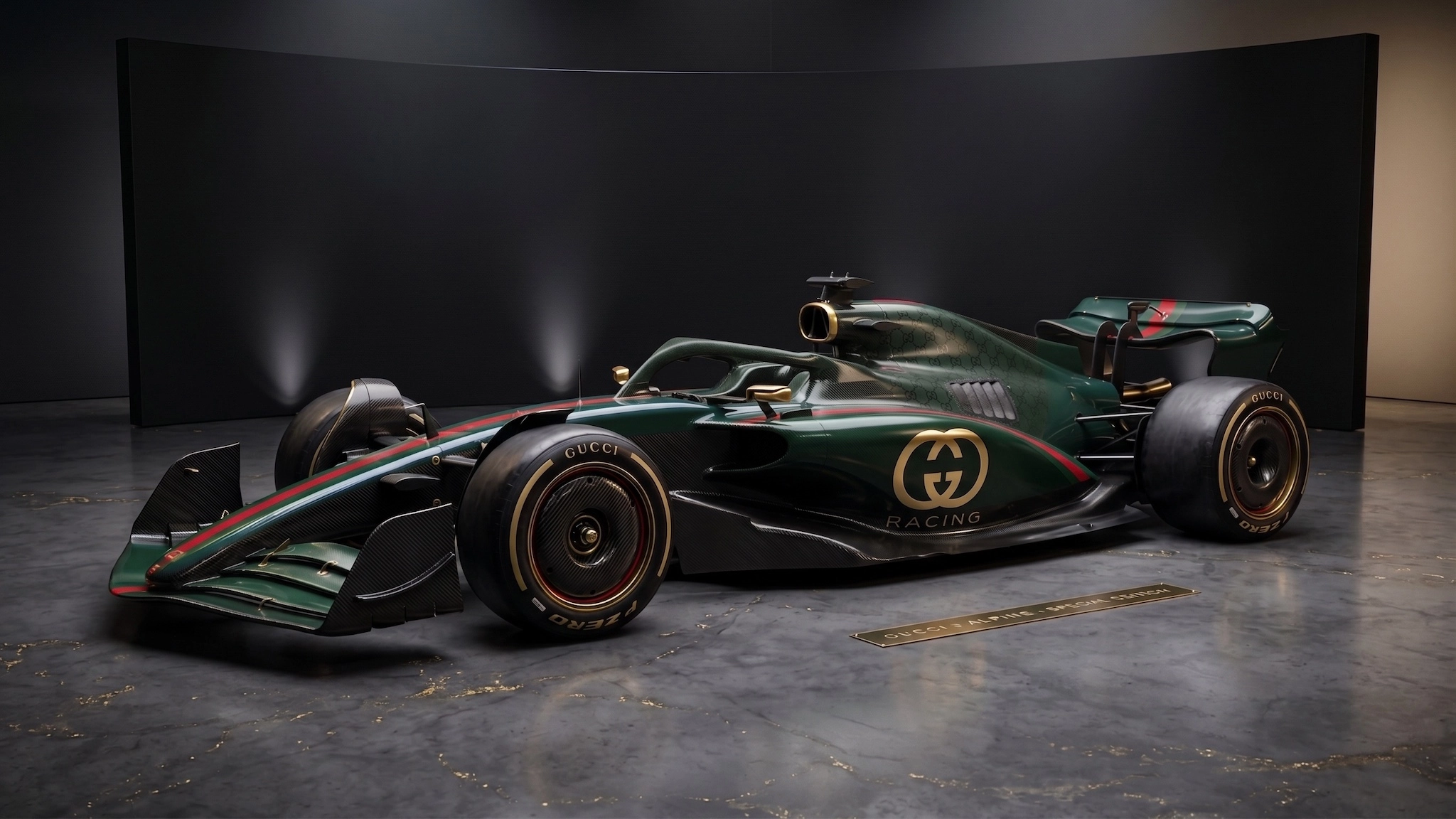 AI Alpine F1 Team Gucci