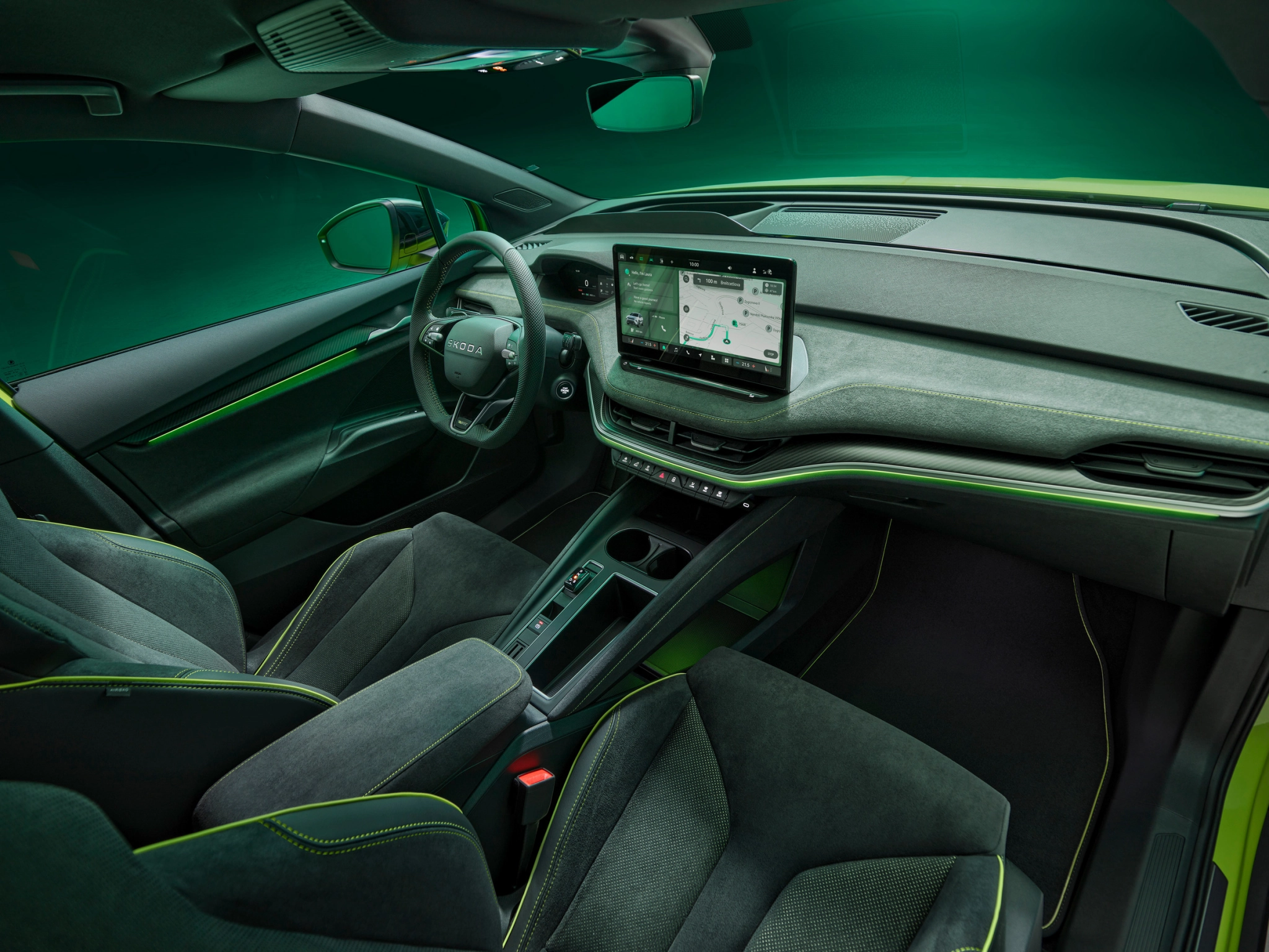 8 Skoda Elroq Rs Interior E96d611f