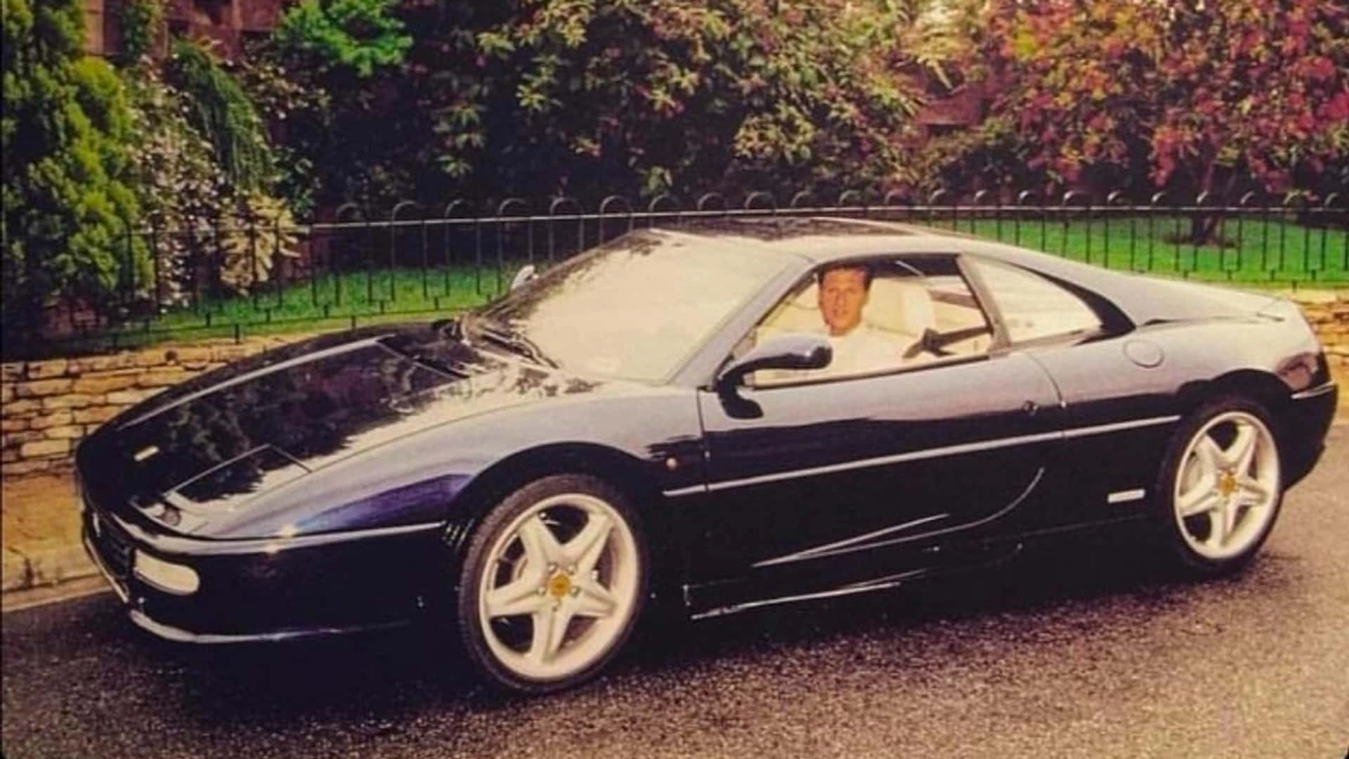 La ferrari f355 gts di michael schumacher